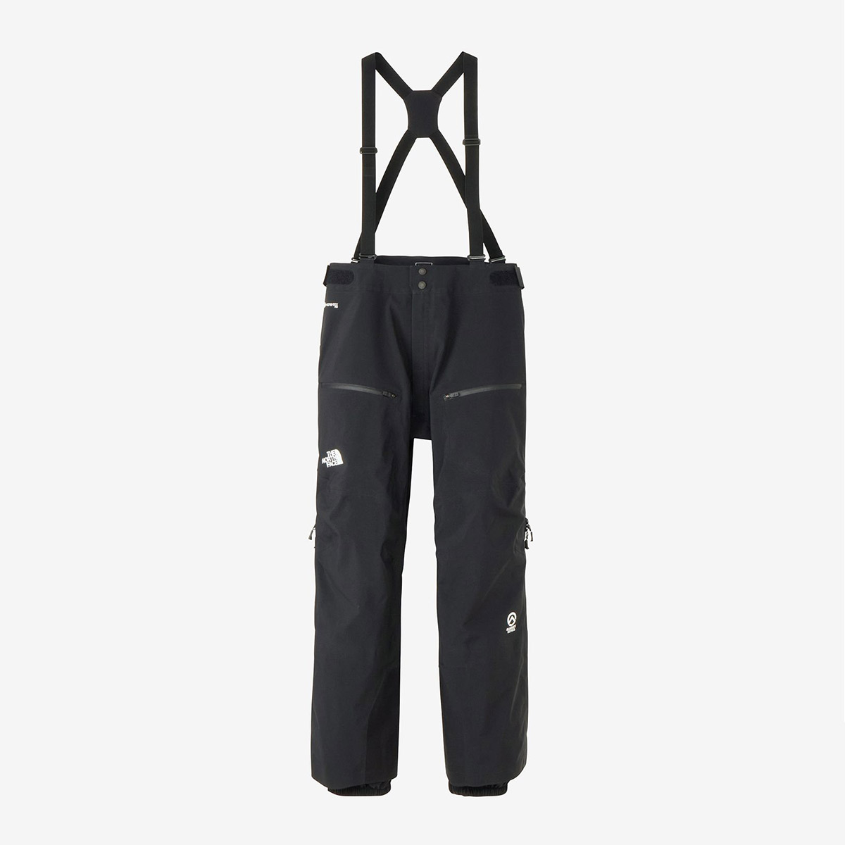 ザ・ノースフェイス】スキー スノボーパンツ 刺繍ロゴ 茶色 XL ハ