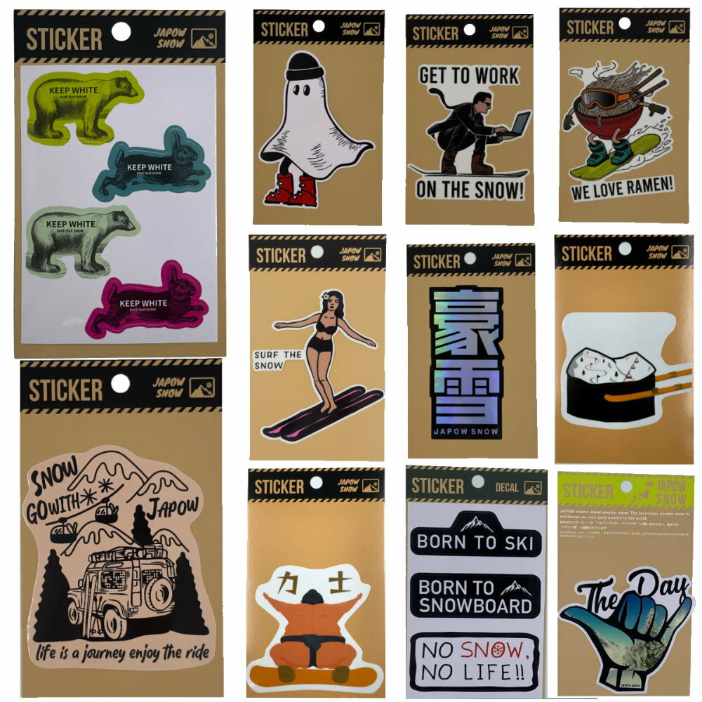 楽天市場】AIR BLASTER（ステッカー｜スキー・スノーボード用