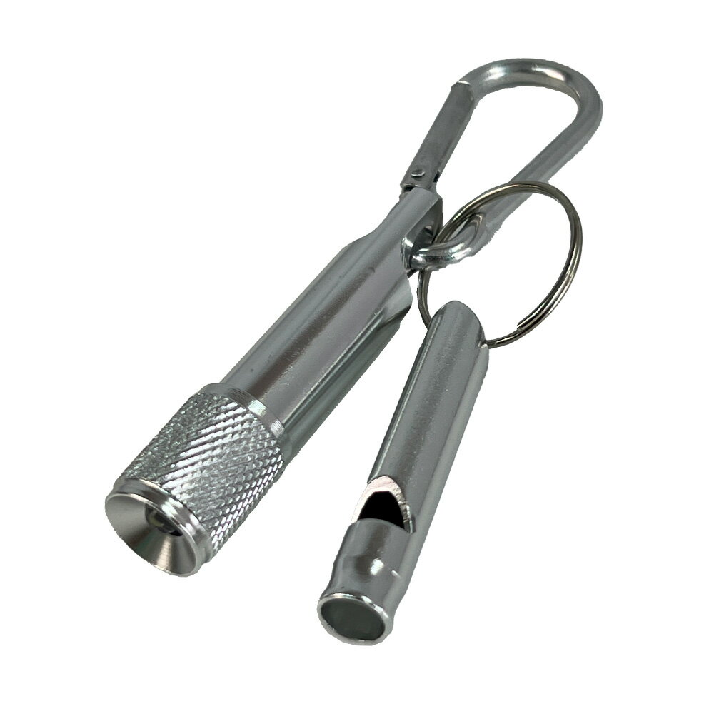 楽天市場】アルミライト＆ホイッスルカラビナ付の通販