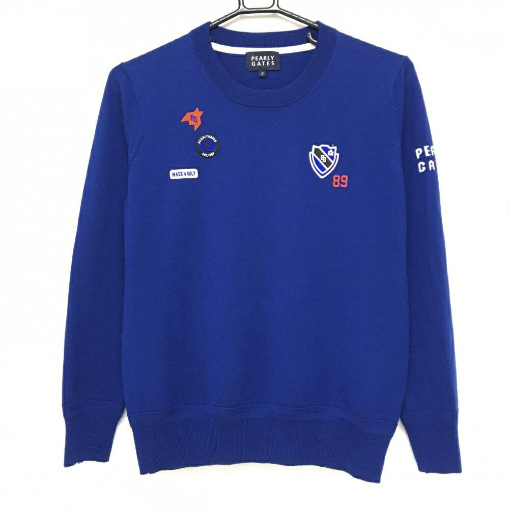 楽天市場】パーリーゲイツ（カラーブルー）（セーター｜レディース