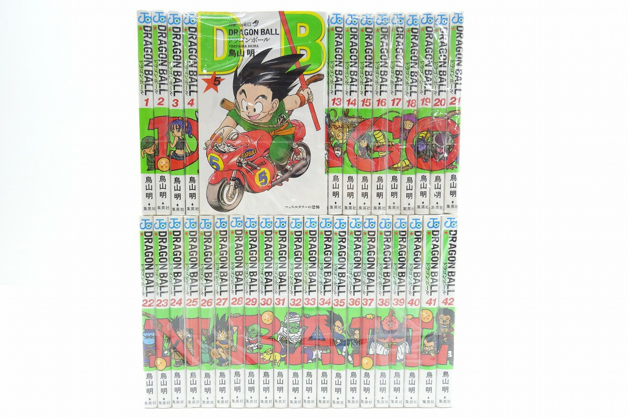 楽天市場】ドラゴンボール [新書版/新装版] (1-42巻 全巻) 全巻セット