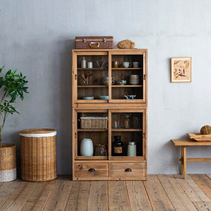 楽天市場】古材（キッチン収納｜収納家具）：インテリア・寝具・収納の通販