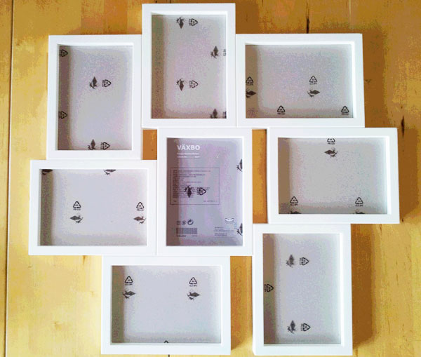 楽天市場】フォトフレーム ikea 8 コラージュの通販