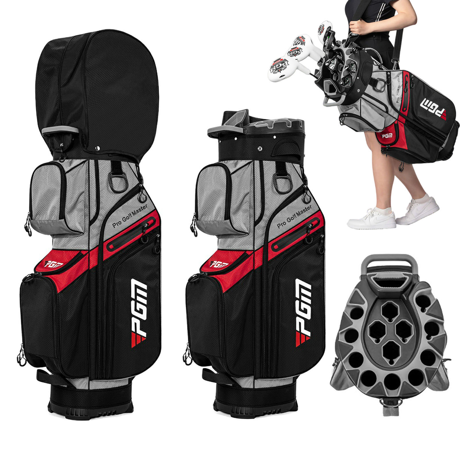 楽天市場】テーラーメイド キャディバッグ 14分割の通販