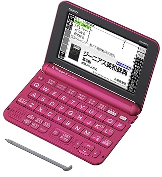 楽天市場】カシオ 電子辞書 ex－word ビビッドピンク xd－g4800vpの通販