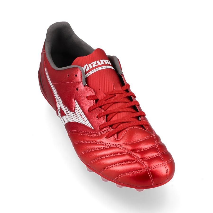 Mizuno Morelia Neo IV Pro AG Ruby Red - MORELIA 40th Red/White/Black