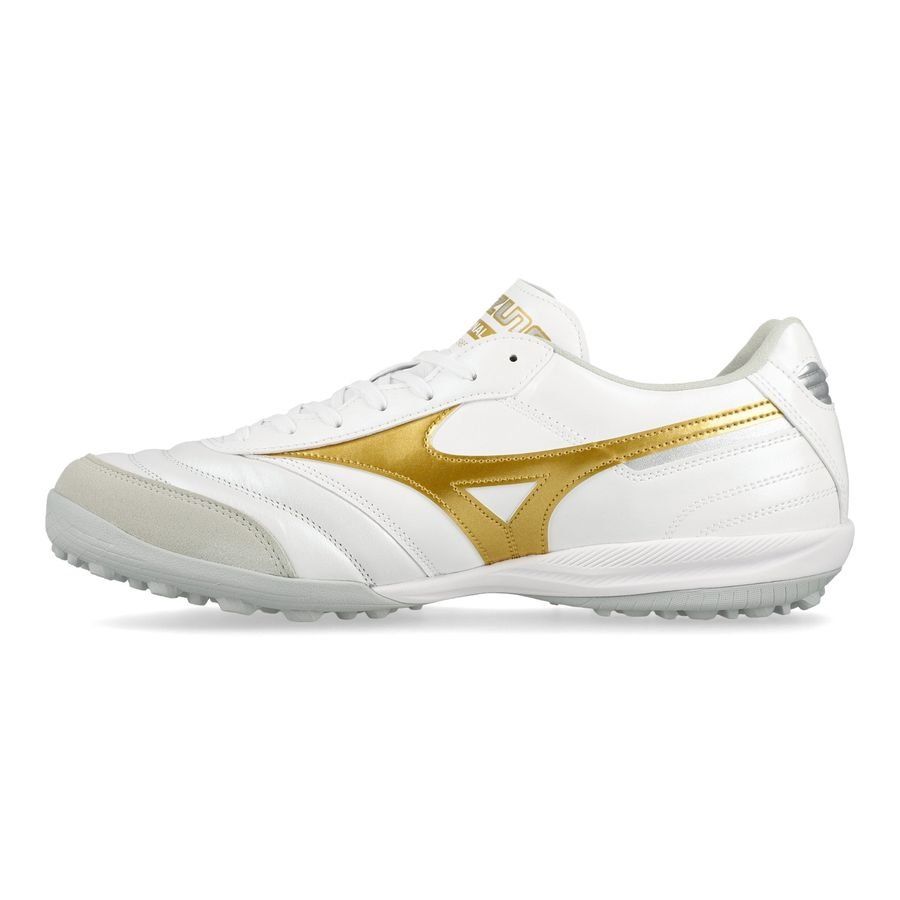 Mizuno Morelia Sala Elite TF Bright Gold - White/Gold/Silver
