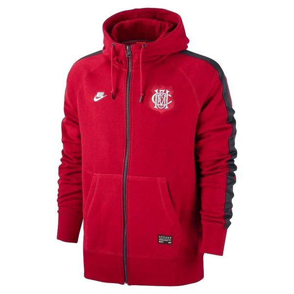Nike Manchester United Hoodie AW77 FZ Red