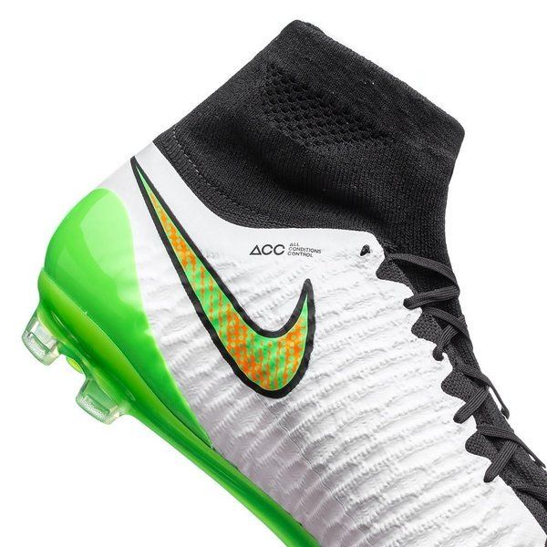 Nike Magista Obra AG White/Poison Green/Black/Total Orange