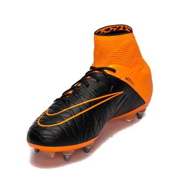 Nike Hypervenom Phantom II Leather SG-PRO Black/Total Orange