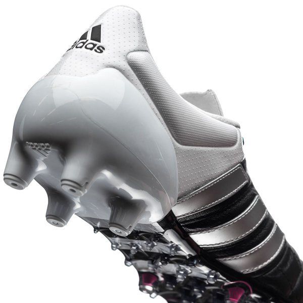 adidas Ace 15.1 Leather FG/AG Core Black/Matte Silver/White