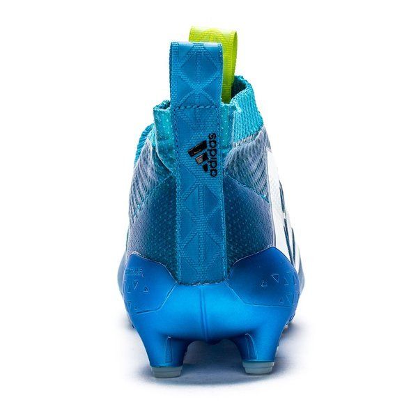 adidas ACE 16+ PureControl FG/AG Shock Blue/Semi Solar Slime/White
