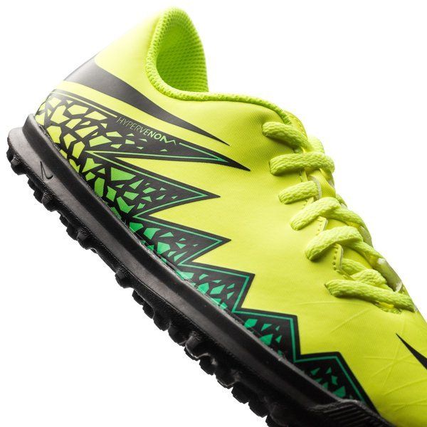 Nike Hypervenom Phade II TF Volt/Black/Hyper Turquoise Kids