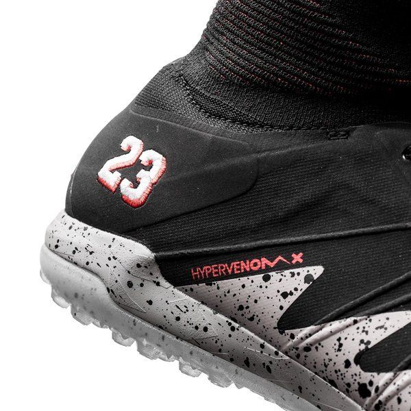 Nike HypervenomX Proximo Neymar x Jordan TF Black/Metallic Silver