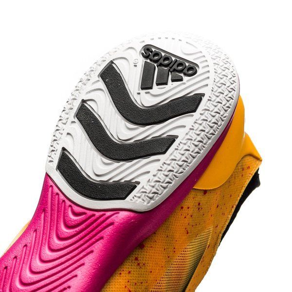 adidas X 15.1 Court IN Solar Gold/Core Black/Shock Pink