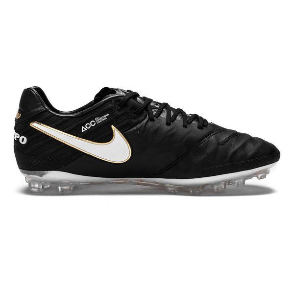 Nike Tiempo Legend 6 AG Pure Black/White/Metallic Gold