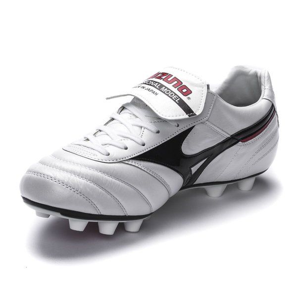 Mizuno Morelia II Made In Japan FG White/Black/Red