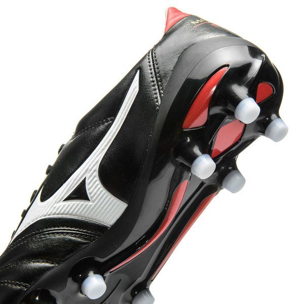 Mizuno Morelia Neo II FG - Black/White/Red