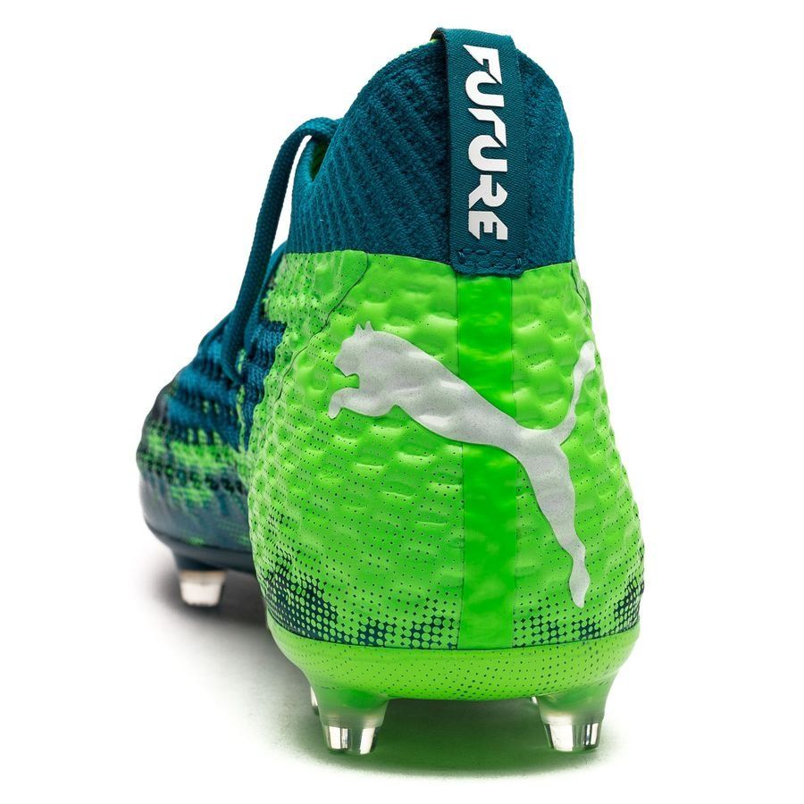 PUMA Future 18.1 Netfit FG/AG Frenzy Pack - Deep Lagoon/Green