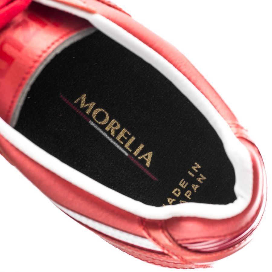 Mizuno Morelia II Made in Japan FG Red Passion Pack - Red/White