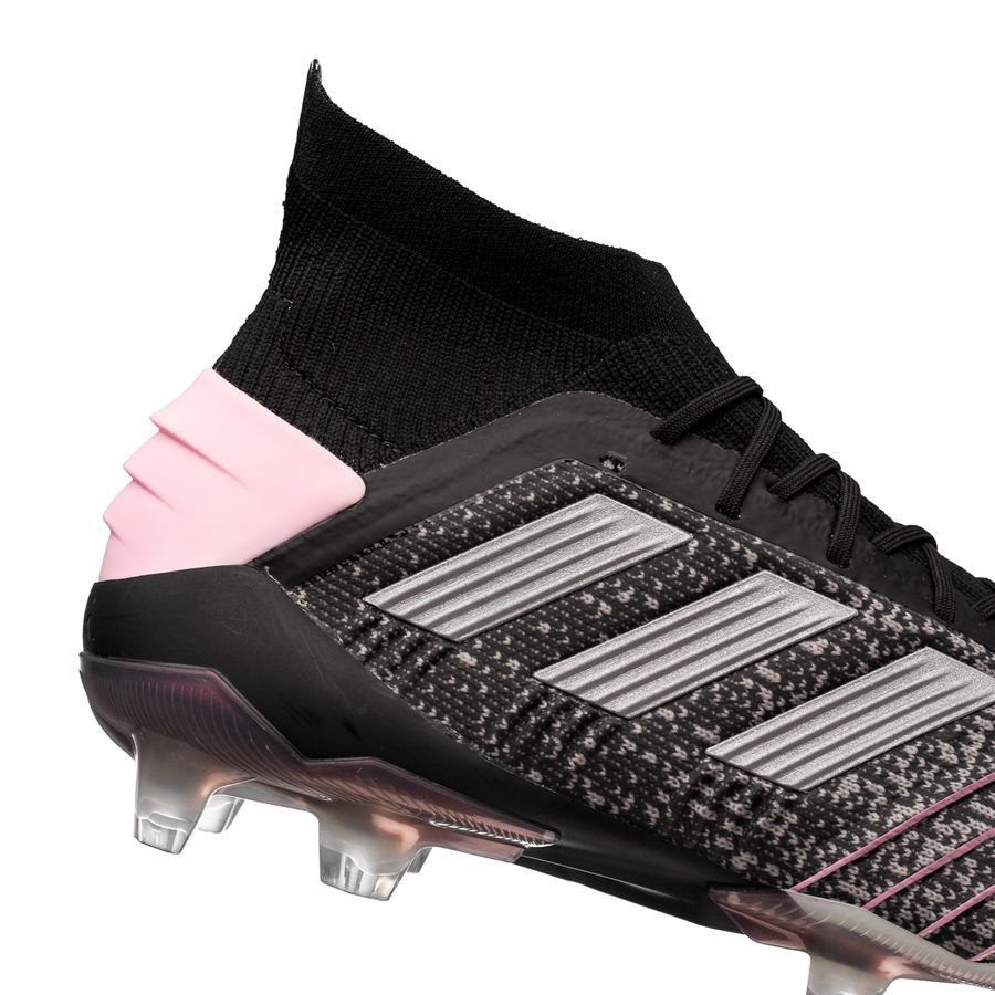 adidas Predator 19.1 FG/AG Exhibit - Core Black/Silver Metallic