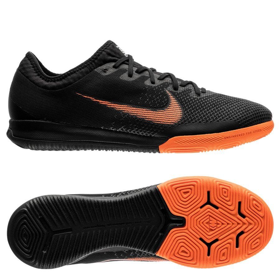 Nike Mercurial VaporX 12 Pro IC Fast AF - Black/Total Orange/White