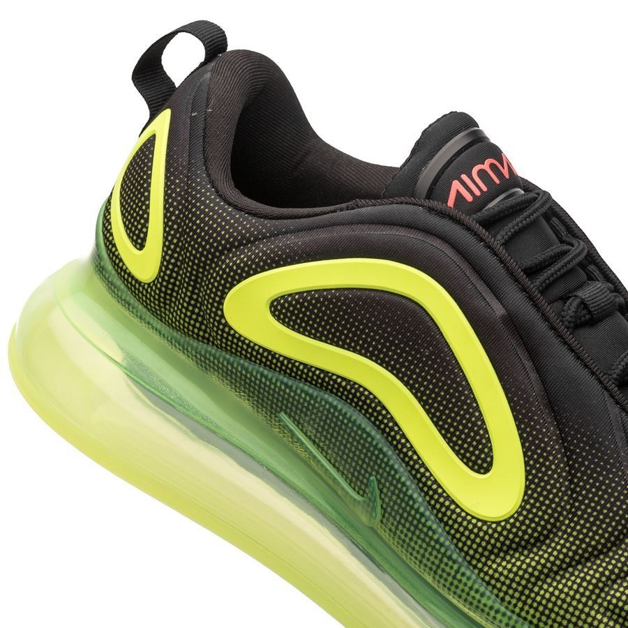 Nike Air Max 720 - Black/Bright Crimson/Volt