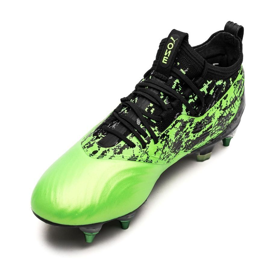 PUMA One 19.1 SG Hacked - Green Gecko/PUMA Black