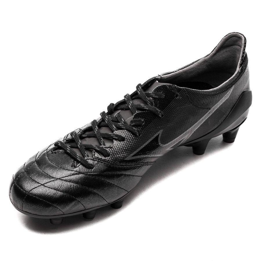 Mizuno Morelia Neo β II FG Rebuild Project - Black/Dark Grey
