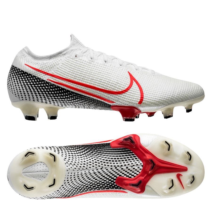 Nike Mercurial Vapor 13 Elite FG LAB2 - White/Laser Crimson/Black