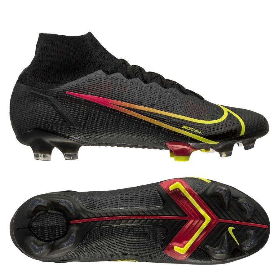 Nike Mercurial Superfly 8 Elite FG Black x Prism - Black/Cyber
