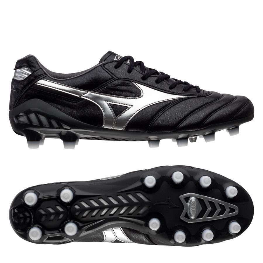 Mizuno Morelia Made in Japan DNA - Obsidian/Silver Metallic