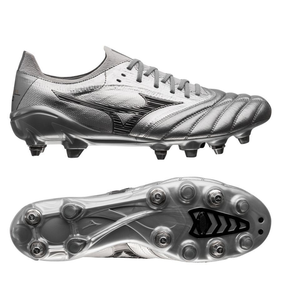 Mizuno Morelia Neo III Made in Japan SG DNA - Silver/Black/Cool Grey