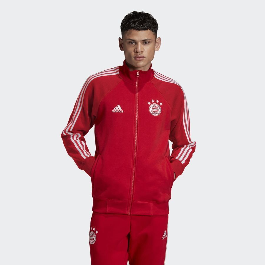 adidas FC Bayern Munich Icons Training Jacket Red