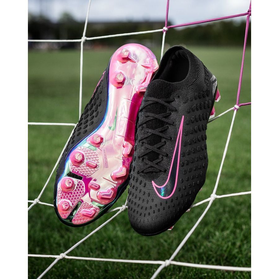 Nike Phantom Ultra Venom FG - Black/Pink Blast LIMITED EDITION