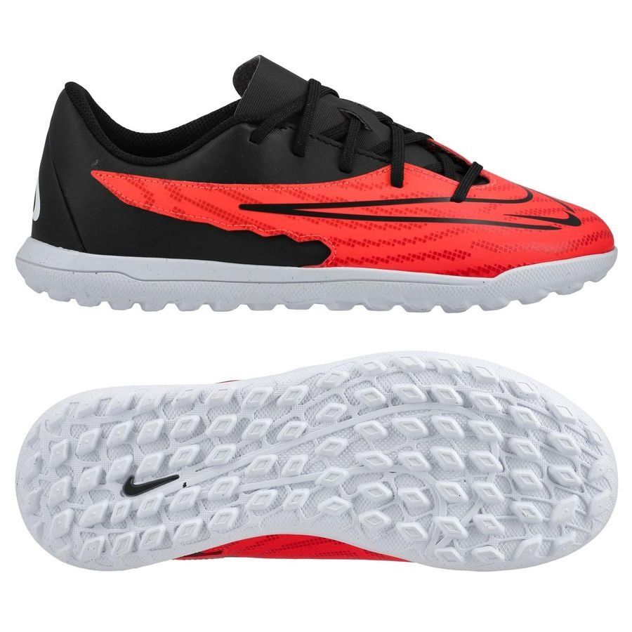 Nike Phantom GX Club TF Ready - Bright Crimson/Black/White Kids