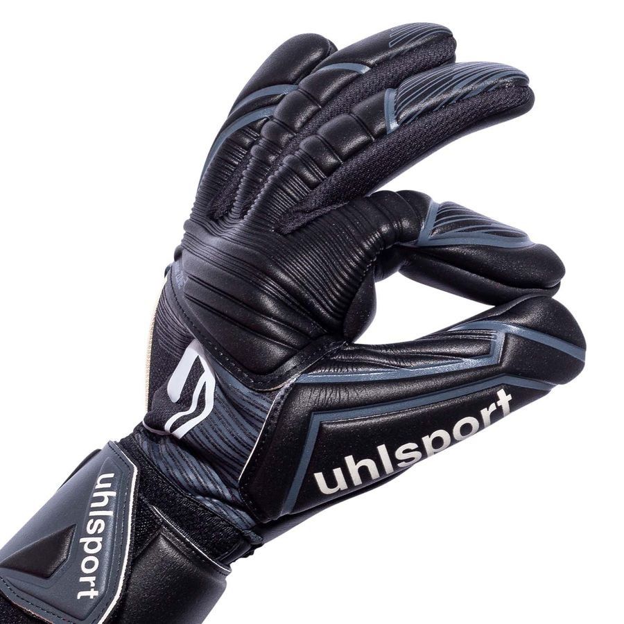 Uhlsport Goalkeeper Glove Comfort Absolutgrip HN - Black/White