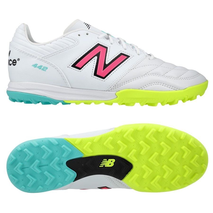 New Balance 442 2.0 Pro TF - White/Purple/Volt