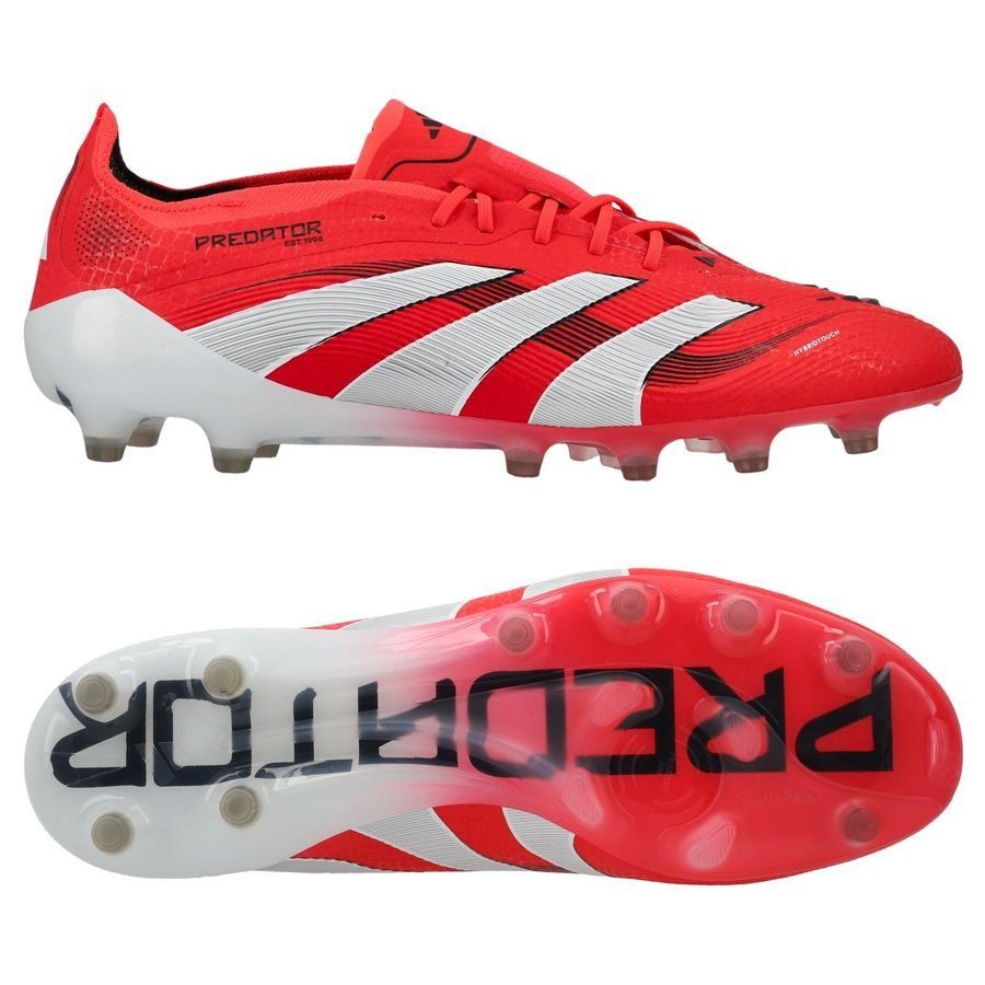 adidas Predator Elite AG Pure Victory - Lucid Red/Footwear White