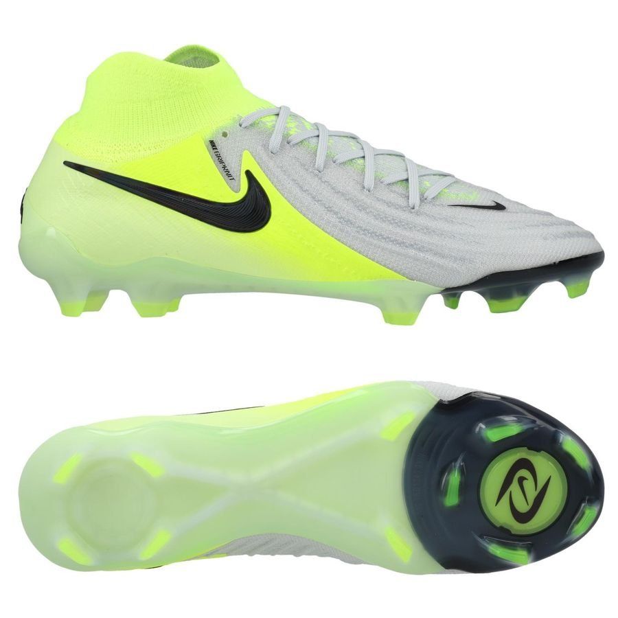 Nike Phantom Luna II Elite FG Mad Voltage - Metallic Silver/Black/Volt