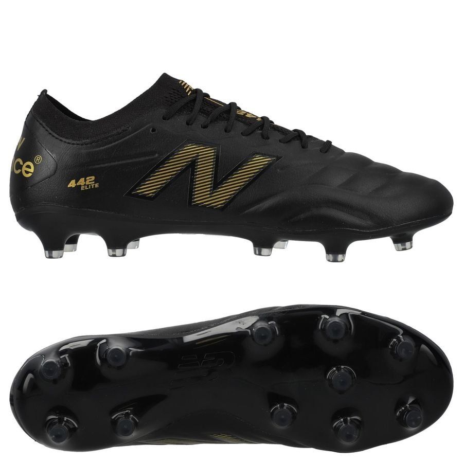 New Balance 442 v2 Elite FG 10 Year - Black/Gold