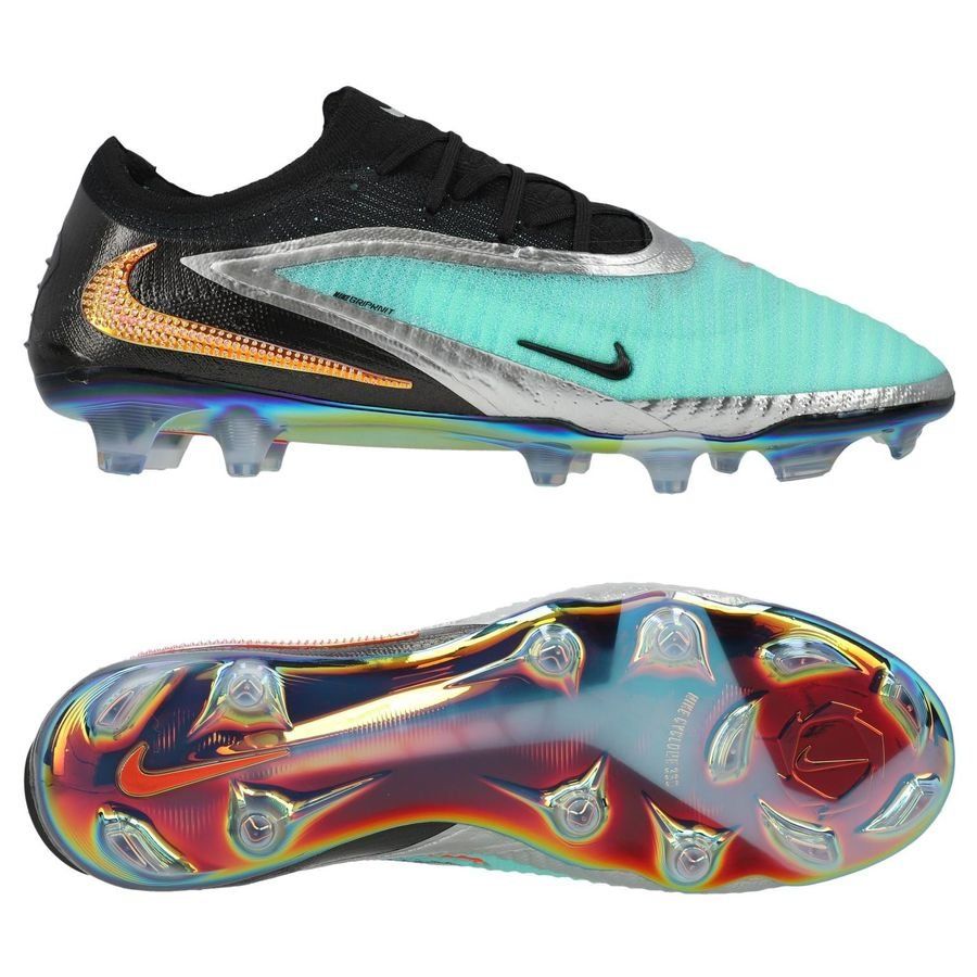 Nike Phantom 6 Elite Low Cut FG - Turquoise/Chrome/Black LIMITED