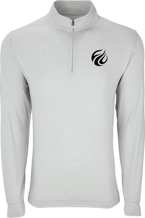 Vansport 3450 Quarter-Zip Pullover with Custom Embroidery
