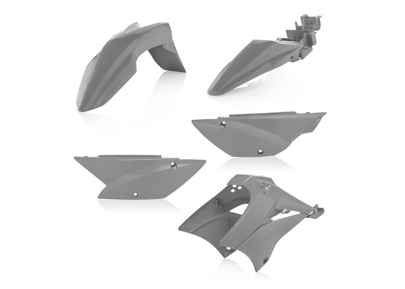 10-25 KAWASAKI KLX 110/110L GRAY FULL PLASTIC KIT - ACERBIS