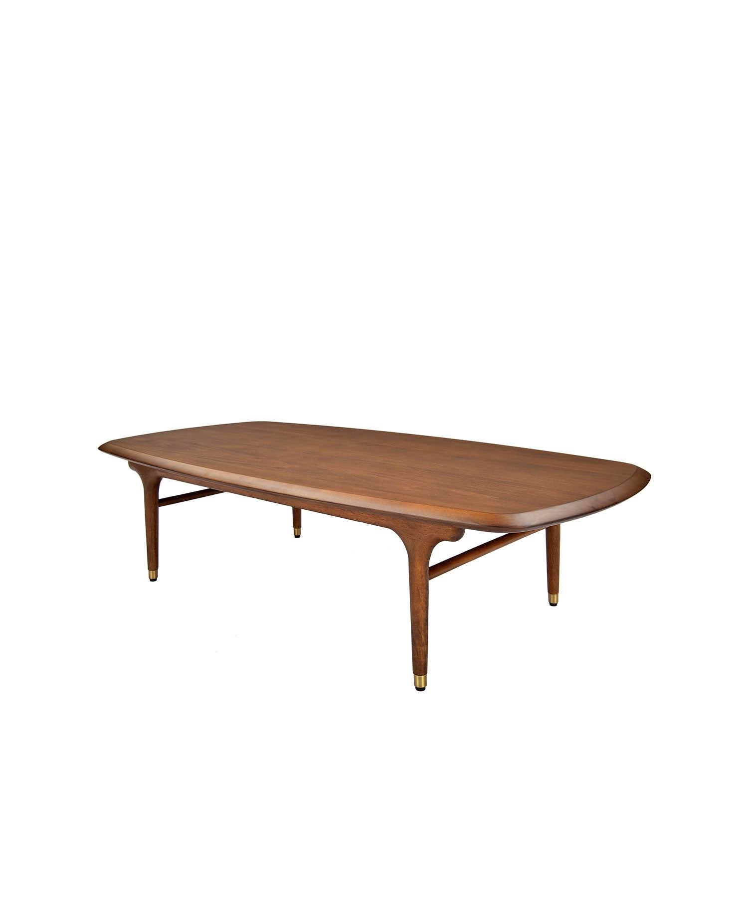 JULIE コーヒーテーブル ダークブラウン 幅110cm - 北欧ヴィンテージ