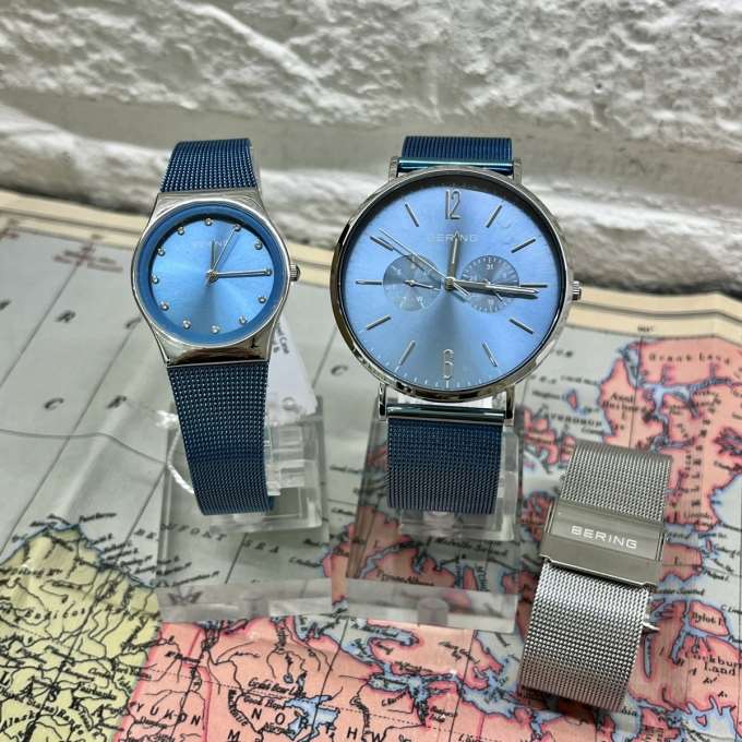 BERING】澄んだ海のブルーを纏った新作ペアウォッチ‼︎【TiCTACミント