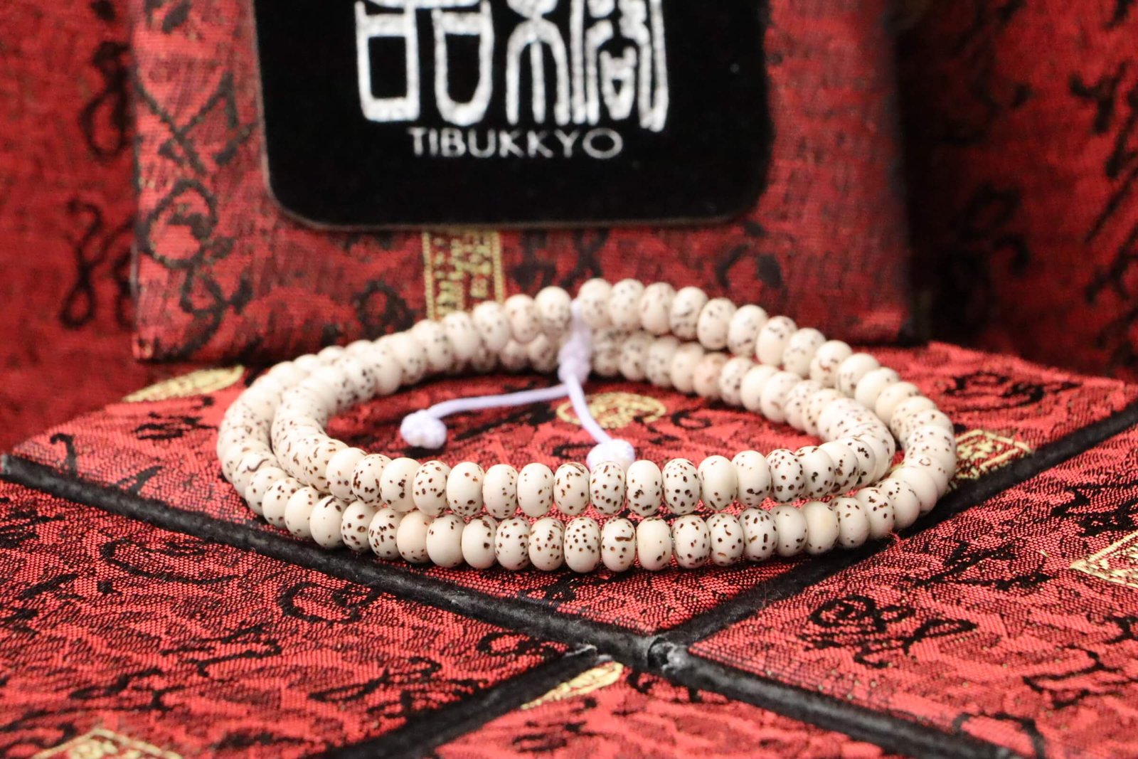 Tibukkyo德榕藏品｜4A+星月菩提5x6mm桶珠108顆｜素珠