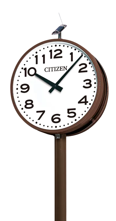 標準電波 環境配慮屋外時計 | シチズンTIC株式会社