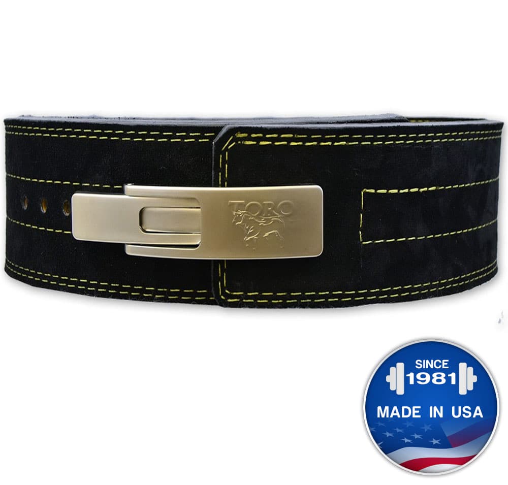 Longhorn™ Suede Lever Belt – Titan Support Systems Inc