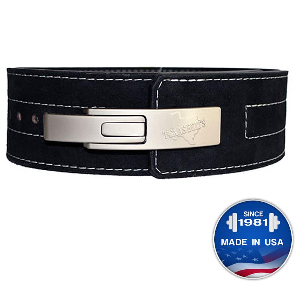Longhorn™ Suede Lever Belt – Titan Support Systems Inc